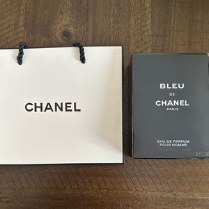 3.4 FL OZ Bleu De Chanel Eau De Parfum. Brand New!